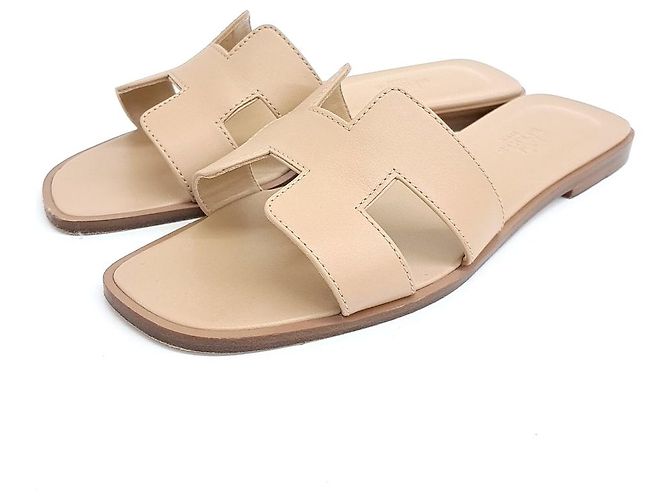 Pantofole Hermès Oran Marrone