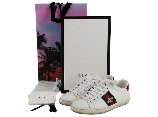 Gucci Ace Sneakers Size White