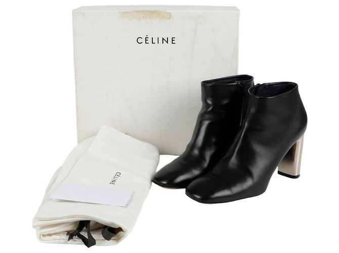 Céline Ankle Boots Size Black