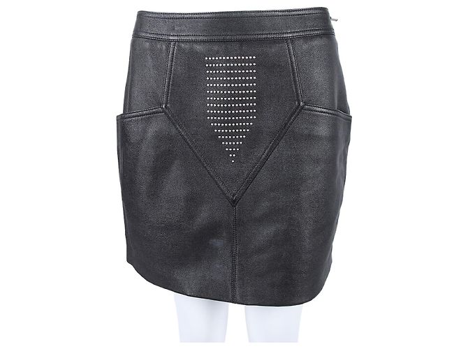 Saint Laurent Lederrock Schwarz