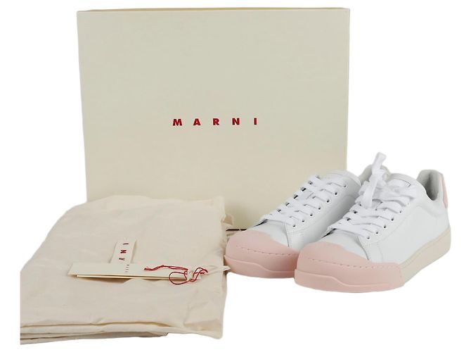 Marni Baskets Bumper Taille Dada Blanc