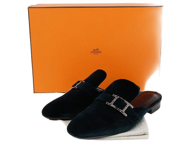 Hermès Beauty Mule Größe Grün