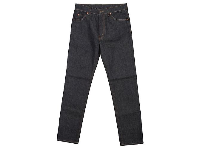 Gucci Jeans mit Umschlag Größe Blau