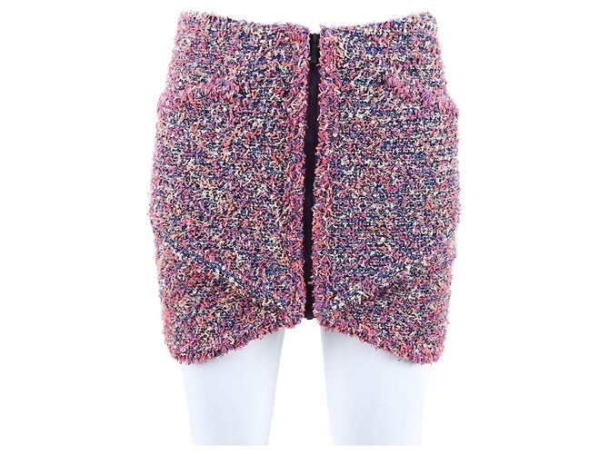 Chanel Strickrock Mehrfarben
