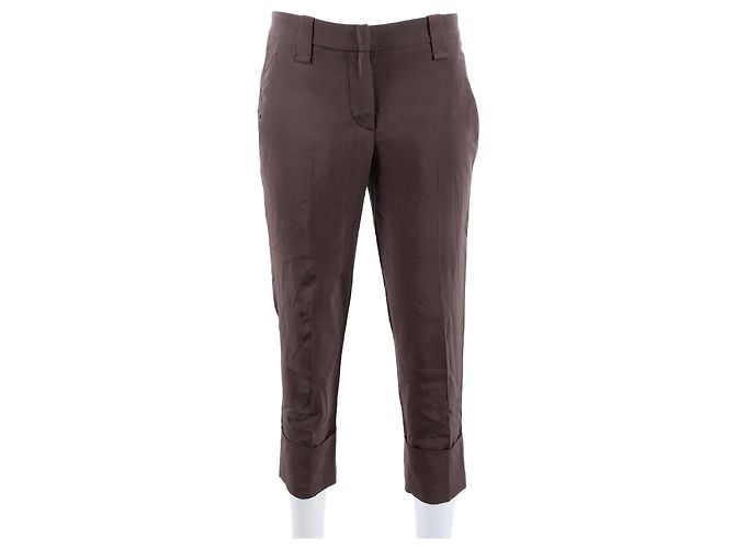 Pantalones Brunello Cucinelli Castaño