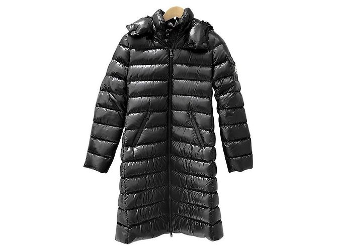 Moncler Langer gepolsterter Pullover Schwarz