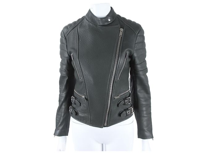 Céline Leather Jacket Brown