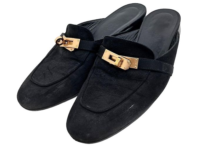 Hermès Oz Mule Schwarz
