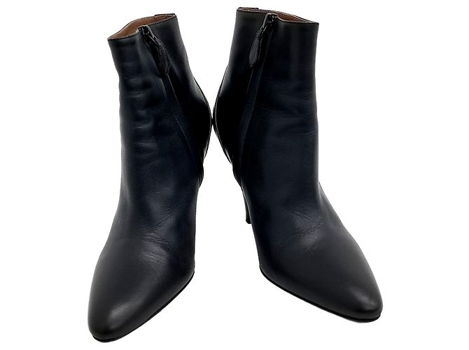 Hermès Ankle Boots Black
