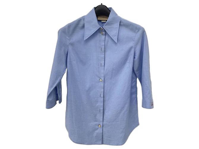 Gucci Giacca Blu Riscaldante