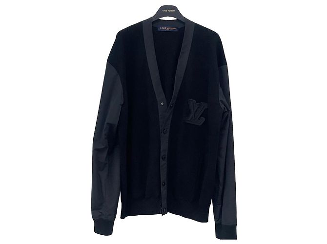 Louis Vuitton Technical Hybrid Cardigan Black