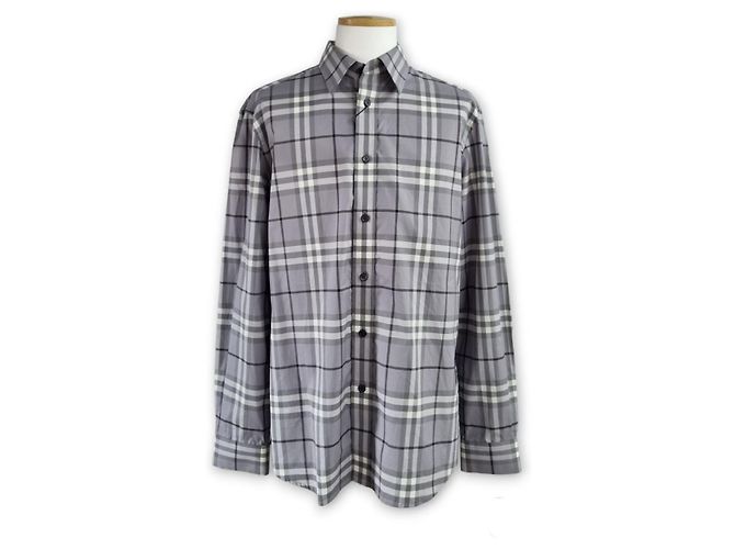 Burberry Langarmhemd Braun