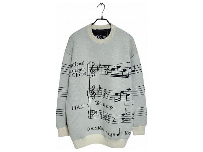 Louis Vuitton Oversized Intarsia-Strickpullover Weiß 