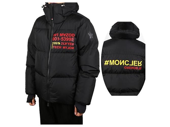 Doudoune à capuche MAZOD Moncler Grenoble Noir