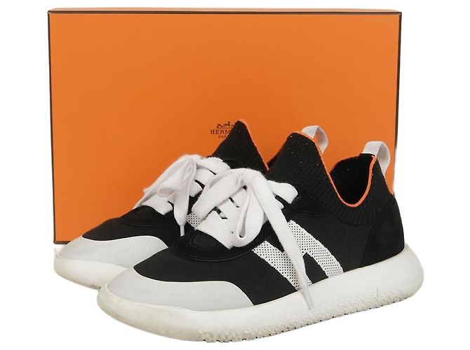 Hermès Sneakers Size Crew Nero
