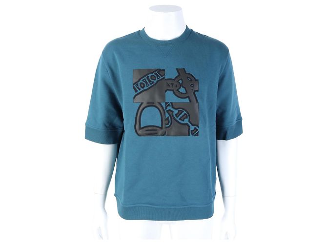 Hermès Hermes Short Sleeve Blue