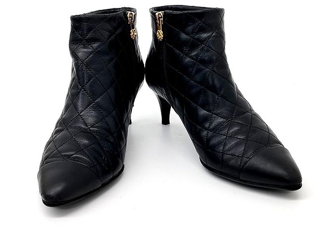 Chanel Booties Black