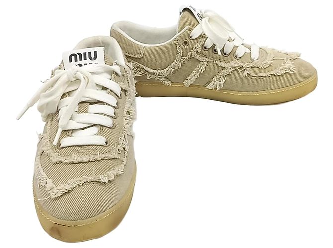 Baskets Miu Miu Marron