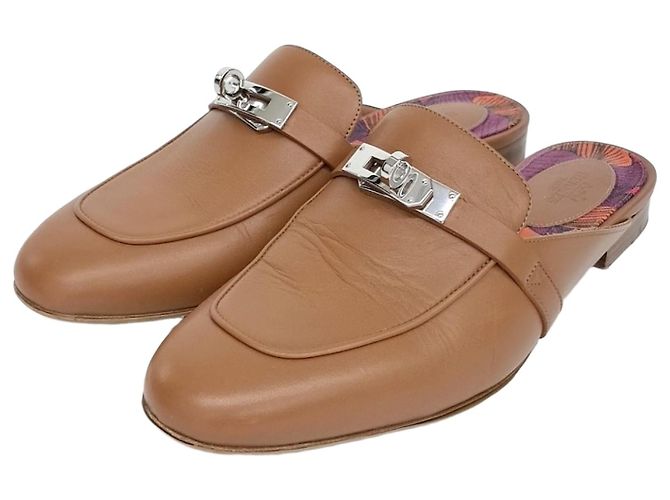 Mule Oz Hermès Marrom