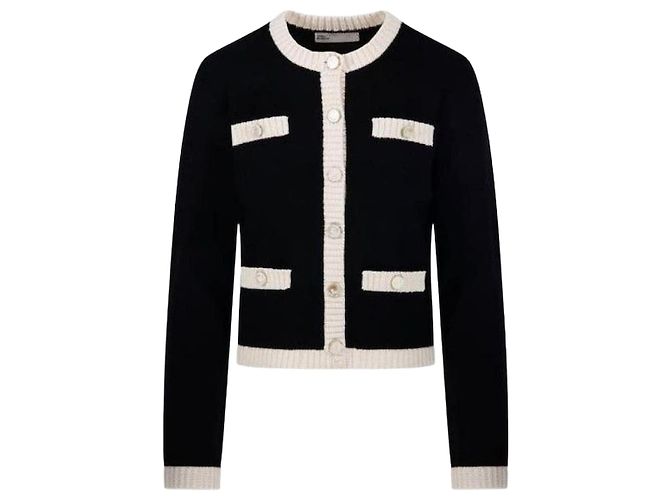 Tory Burch Chunky-Wollbesatz-Cardigan