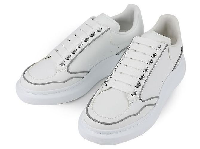 Alexander Mcqueen Baskets Oversized Blanc