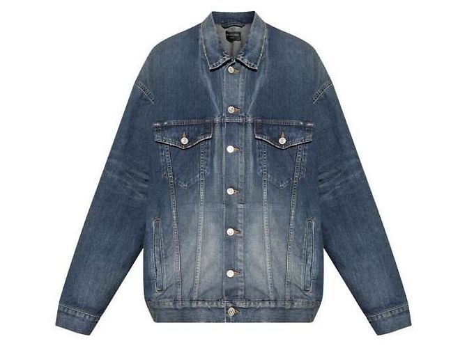 Balenciaga Tape Type Oversized Jacket