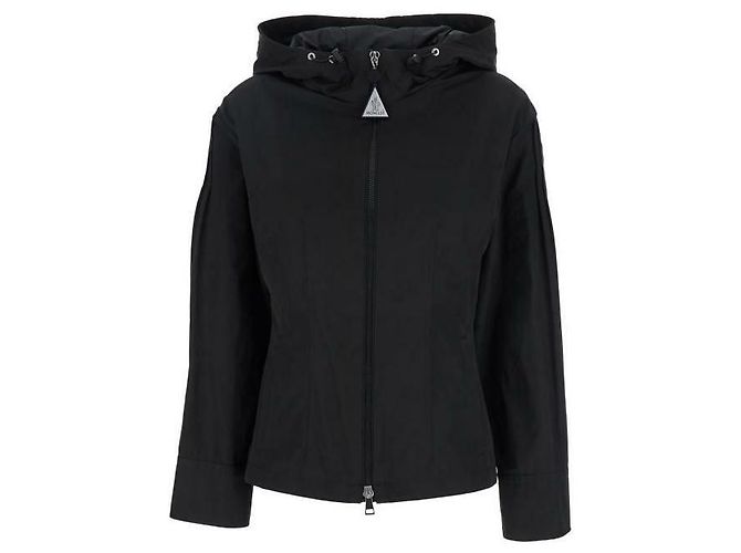 Moncler Giacca con cappuccio Nero