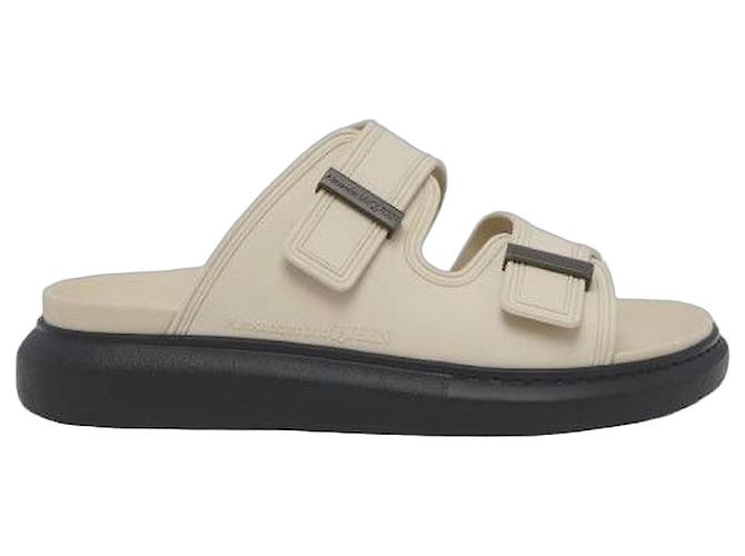 Alexander Mcqueen Sandale Hybride Marron
