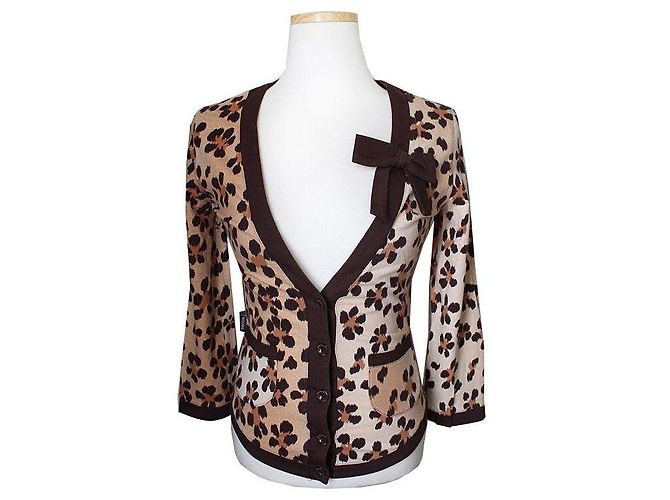 Moschino Jeans Leopard Cardigan Multiple colors