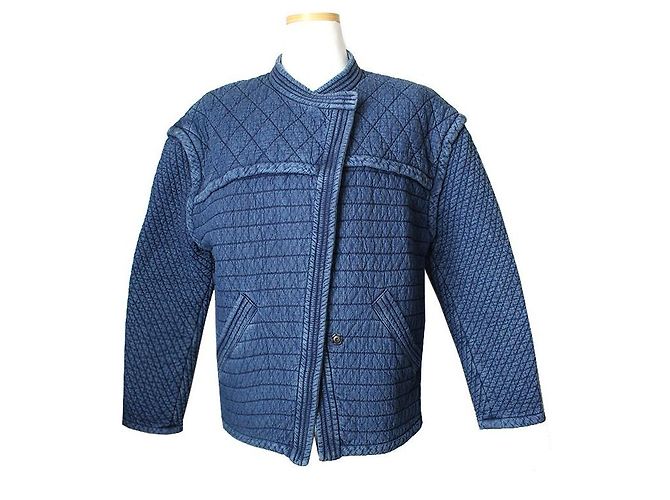 Chaqueta de algodón matelassé Isabel Marant Étoile Azul