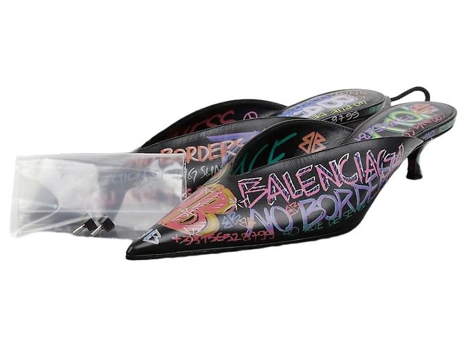 Balenciaga Mule Graffiti