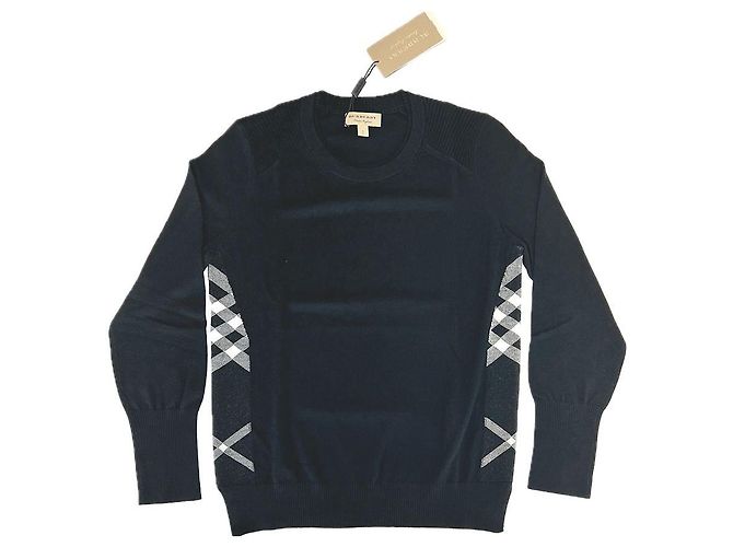 Burberry Damen Strickpullover schwarz 