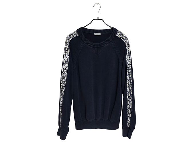 Dior Oblique Insert Knit Blue