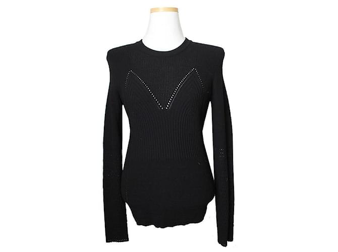Kenzo Schwarzes Strickoberteil 