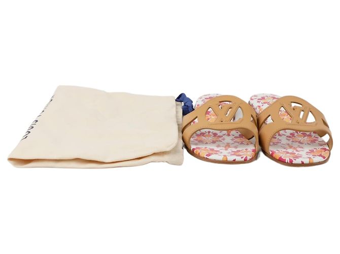 Louis Vuitton Isola Mule Sandalen Größe Braun