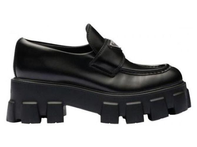Prada Mocassins Monolith