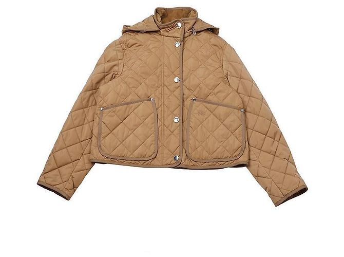 Burberry Jaqueta curta acolchoada Branco