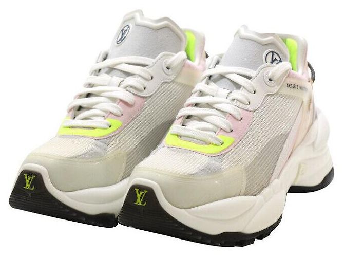 Louis Vuitton Sneakers Run Gray Marrone