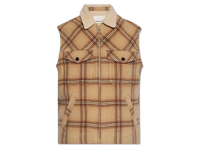 Isabel Marant Karo-Weste Braun