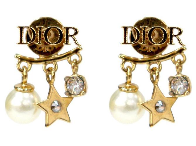 Dior Revolution Gold Ohrringe Golden