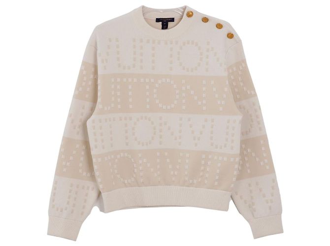 Louis Vuitton Chunky Knit Größe XS Weiß