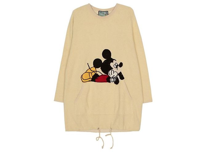 Gucci Mickey-Maus-Kleid Größe Weiß