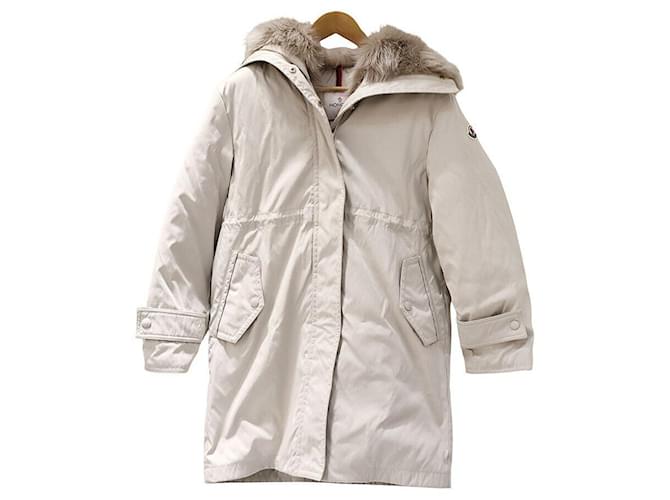 Moncler Gesteppter Pullover Weiß 