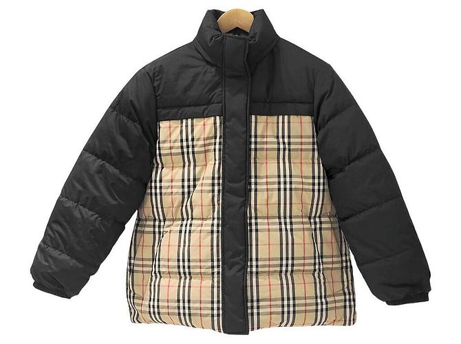 Burberry Giacca Puffer Reversibile Nero
