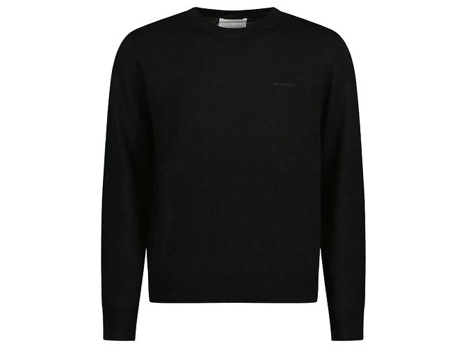 Isabel Marant Merino-Pullover Schwarz 