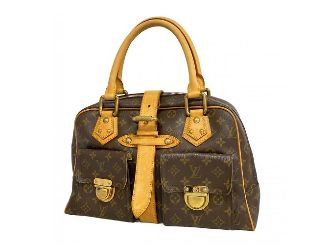 Borsa Manhattan GM Monogram Louis Vuitton Marrone
