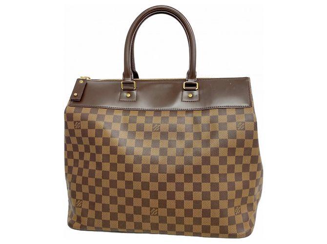 Borsa Boston Damier Greenwich PM Louis Vuitton Damier ebene