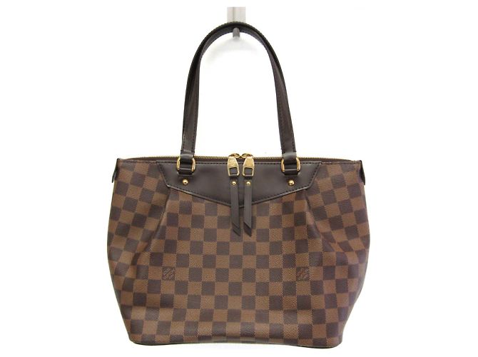 Bolsa de Ombro Westminster PM Damier Louis Vuitton Marrom Damier ebene