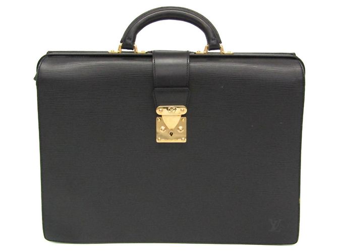 Borsa a Tracolla Epi Louis Vuitton M54352 per Uomo Nero