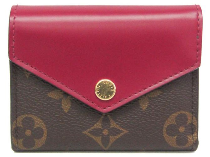 Louis Vuitton Monogram Zoe Wallet M62932 Brown Fuschia